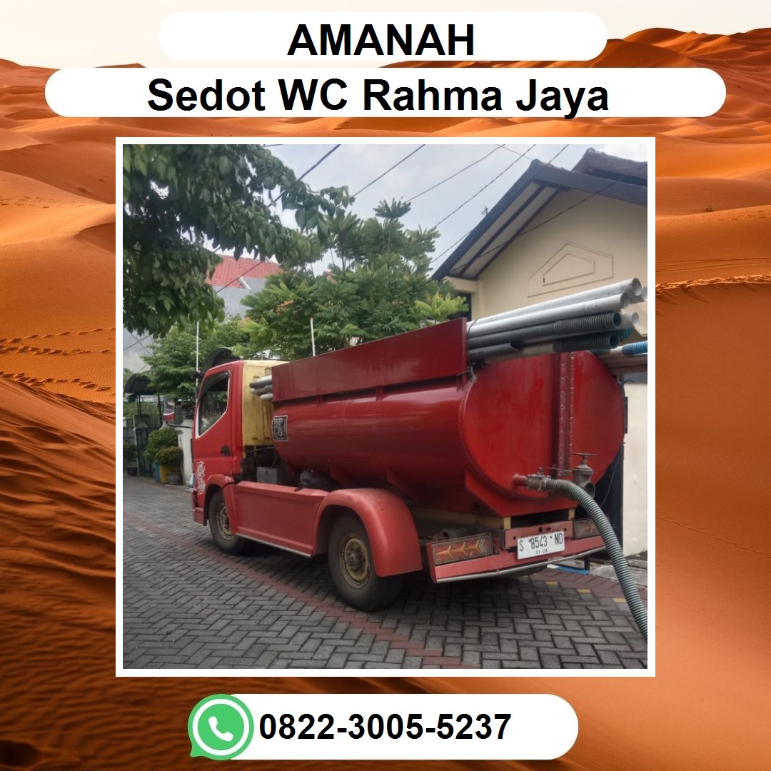 Jasa Sedot WC Gedangan Sidoarjo
