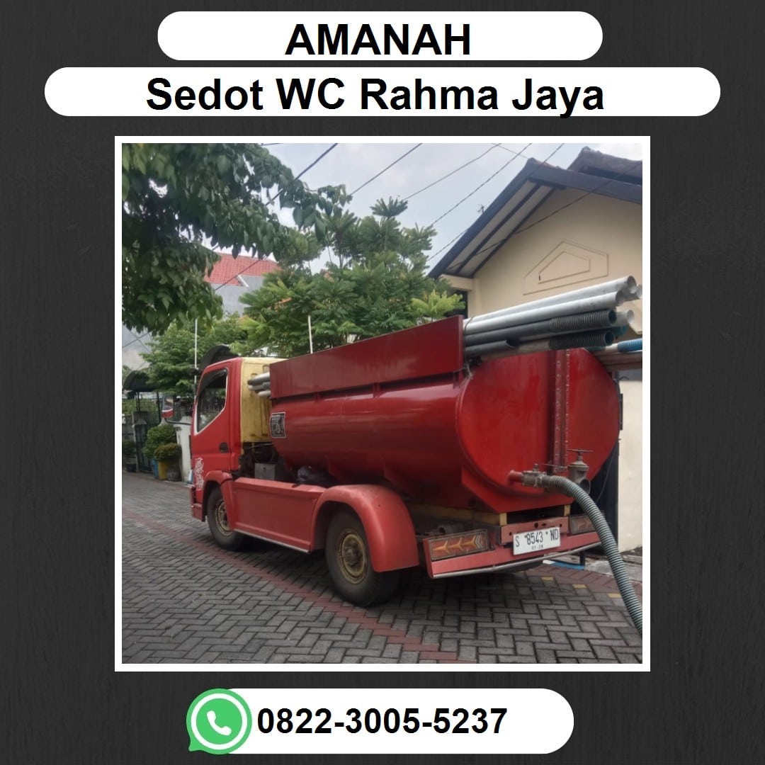 Sedot WC Murah Tambak Osowilangun Surabaya